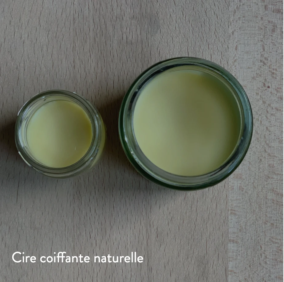 Cire coiffante CAPINUTRI naturelle nourrissante sans résidus ni trace blanche